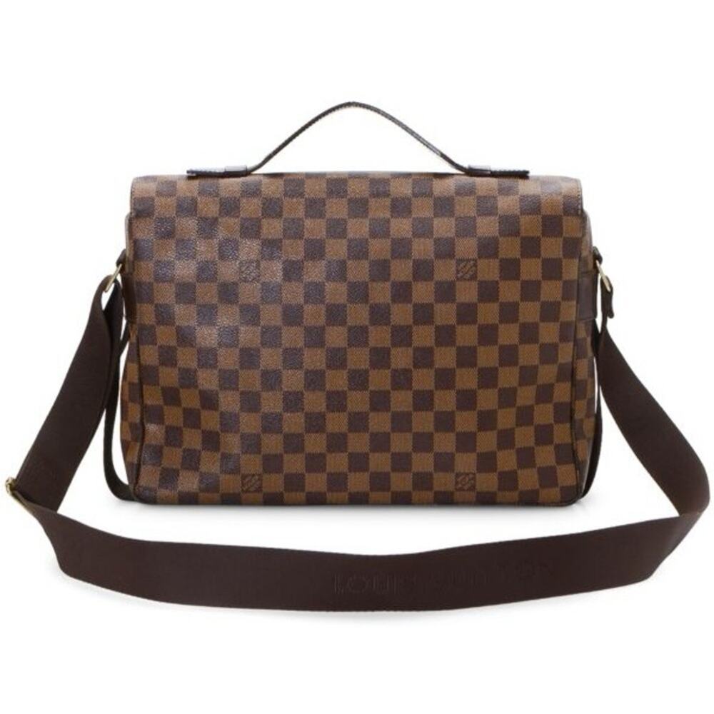 Louis Vuitton Damier Ebene Broadway Messenger Bag Authentic - Picture 3 of 10
